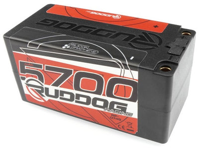 Ruddog Lipo Battery Shorty 4S HV 5700mah 15.2v 150C RP-0749