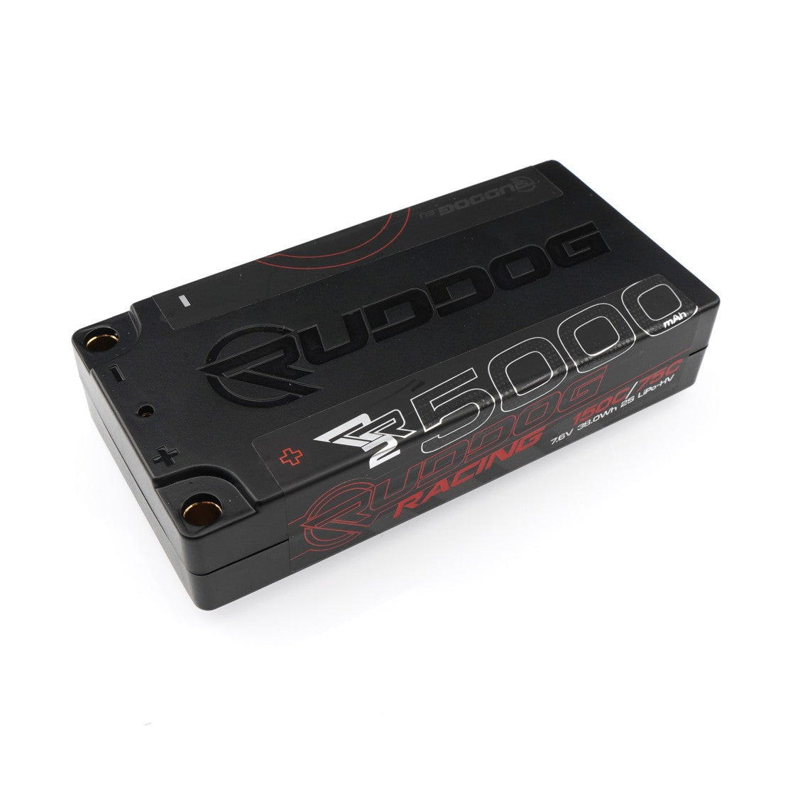 Ruddog Racing RR2 2S 5000mAh 7.6V HV 150C Lipo Battery Shorty LCG RP-0854