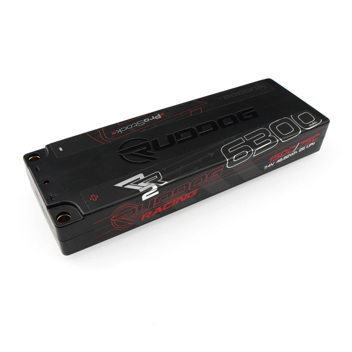 Ruddog Racing RR2 2S 6300mAh 7.6V HV 150C LCG RP-0858 LiPo Battery