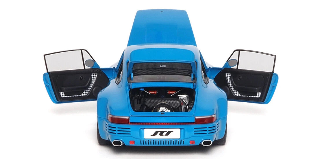 MiniChamps Almost Real Porsche 911 RUF SCR Maxico Bleu 1/18 ALM880202