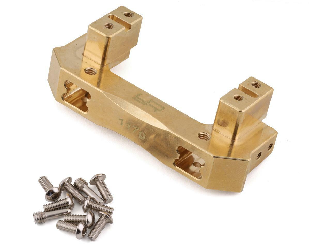 Yeah Racing Support Pare chocs avant Laiton 117gr TRX4 TRX4-044