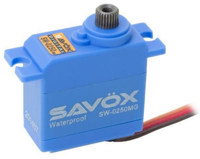 Savox Mini Servo Waterproof SW-0250MG+ 5.0kg 0.11s Métal SX-SW-0250MG+