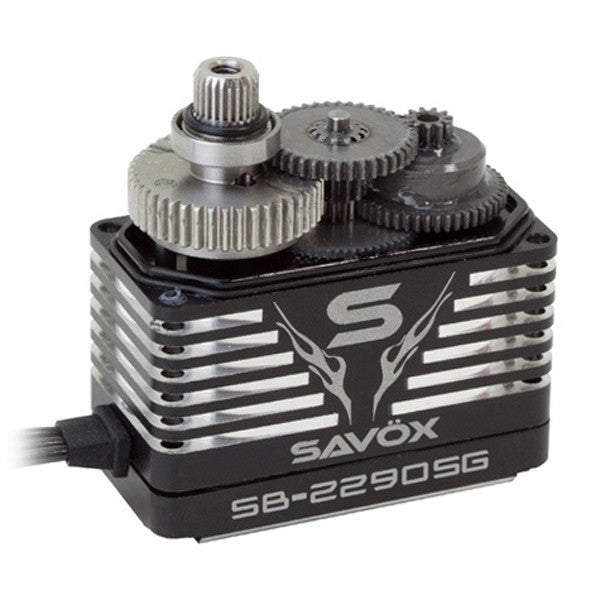 Savox Servo SB-2290SG "Black Edition" 50kg 0.13s 7.4V Pignons Acier