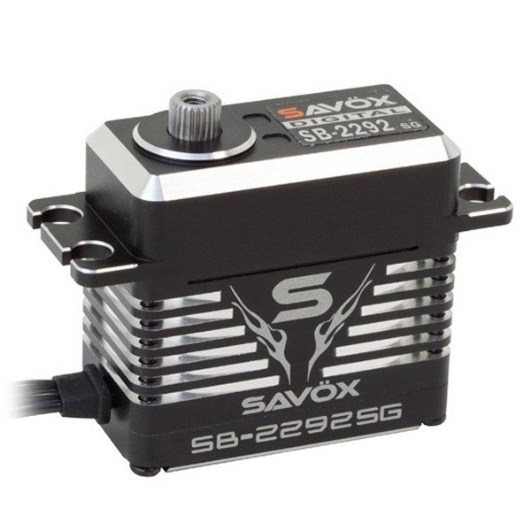 Savox Servo SB-2292SG "Black Edition" 31kg 0.07s 7.4V Pignons Acier