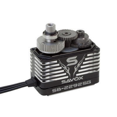 Savox Servo SB-2292SG "Black Edition" 31kg 0.07s 7.4V Pignons Acier