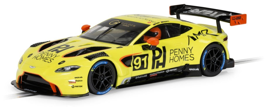 Scalextric Voiture Aston Martin GT3 Vantage Penny Homes Racing Standard C4446