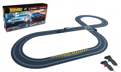 Scalextric Circuit 1980s TV Retour vers le Futur vs K 2000 C1431P