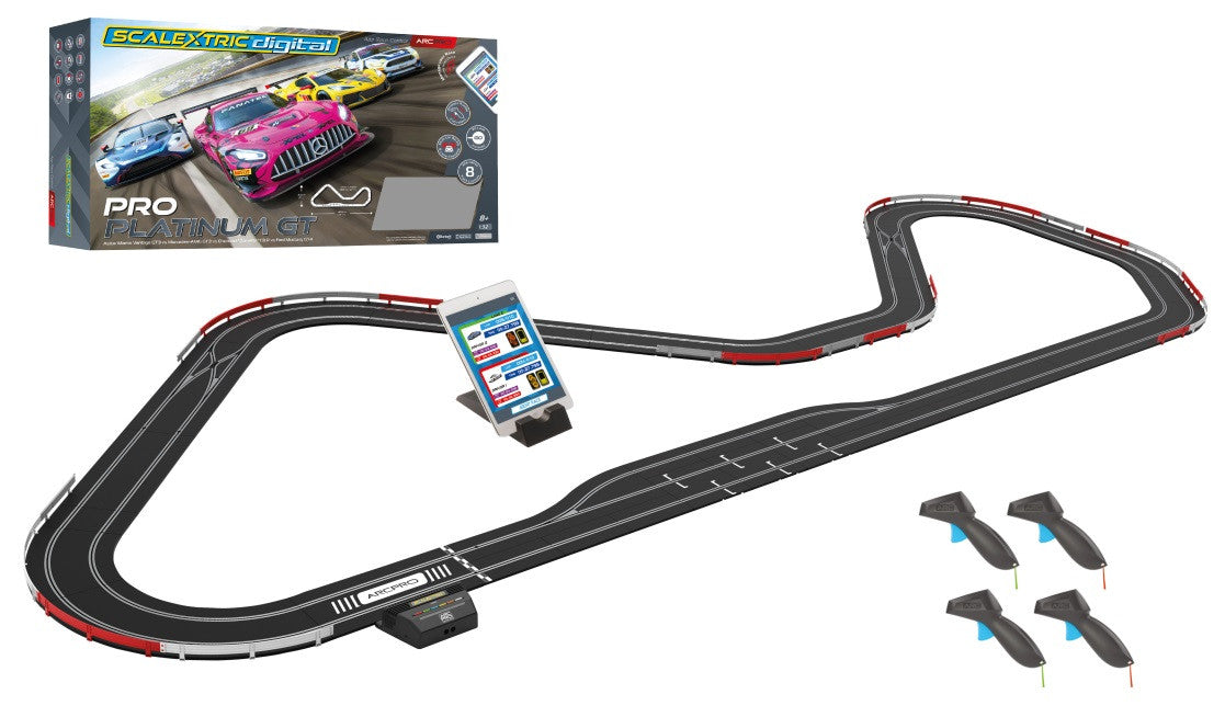 Scalextric Circuit ARC Digital Pro Platinium GT C1436P