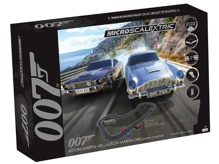 Scalextric Circuit James Bond 007 Aston Martin DB5 vs V8 G1171M