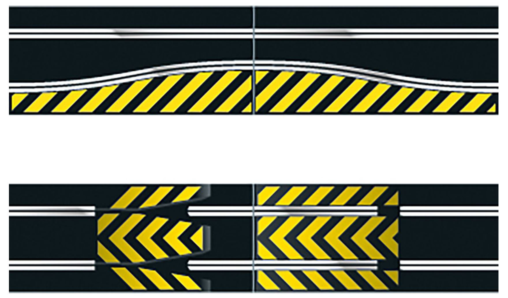 Scalextric Slide + Rampe Circuit Standard C8194