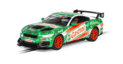 Scalextric Voiture Ford Mustang GT4 Castrol Drift Car Edition Standard C4327