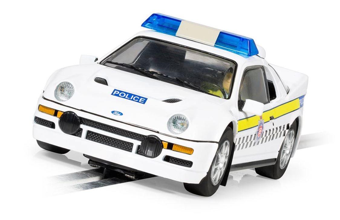 Scalextric Voiture Ford RS200 Police Edition Standard C4341