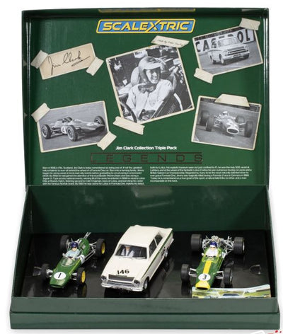 Scalextric Voitures Jim Clark Collection Triple Pack C4395A