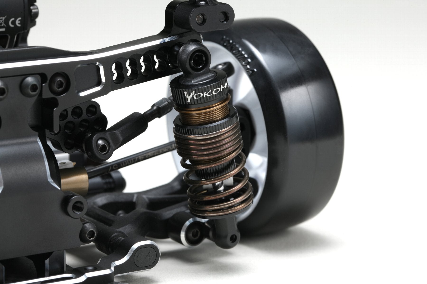 Yokomo Curved Steering Slide Rack Base - Black Yokomo Curved Steering Slide Rack Base - Black
