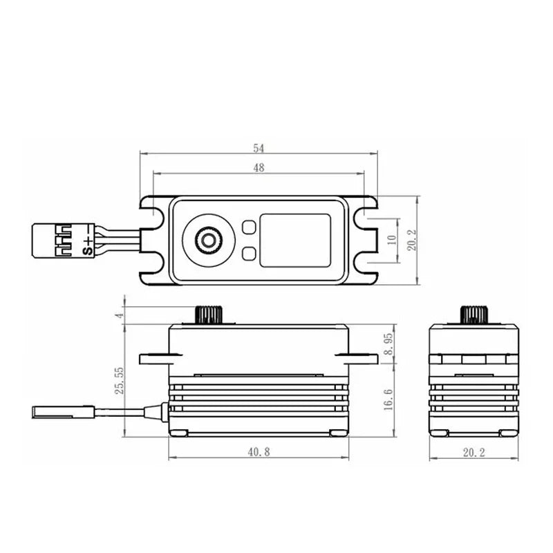Savox Servo Brushless SB-3290SG HV 65kg 0.13s SX-SB-3290SG