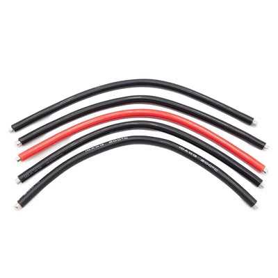 Konect Silicone cables 10 AWG 180mm (x5) KN-130203