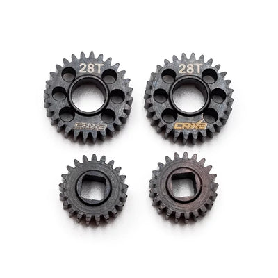 Hobbytech Set pignons Overdrive pour pont portique CRX3 (21/28T) CRX3-OP003