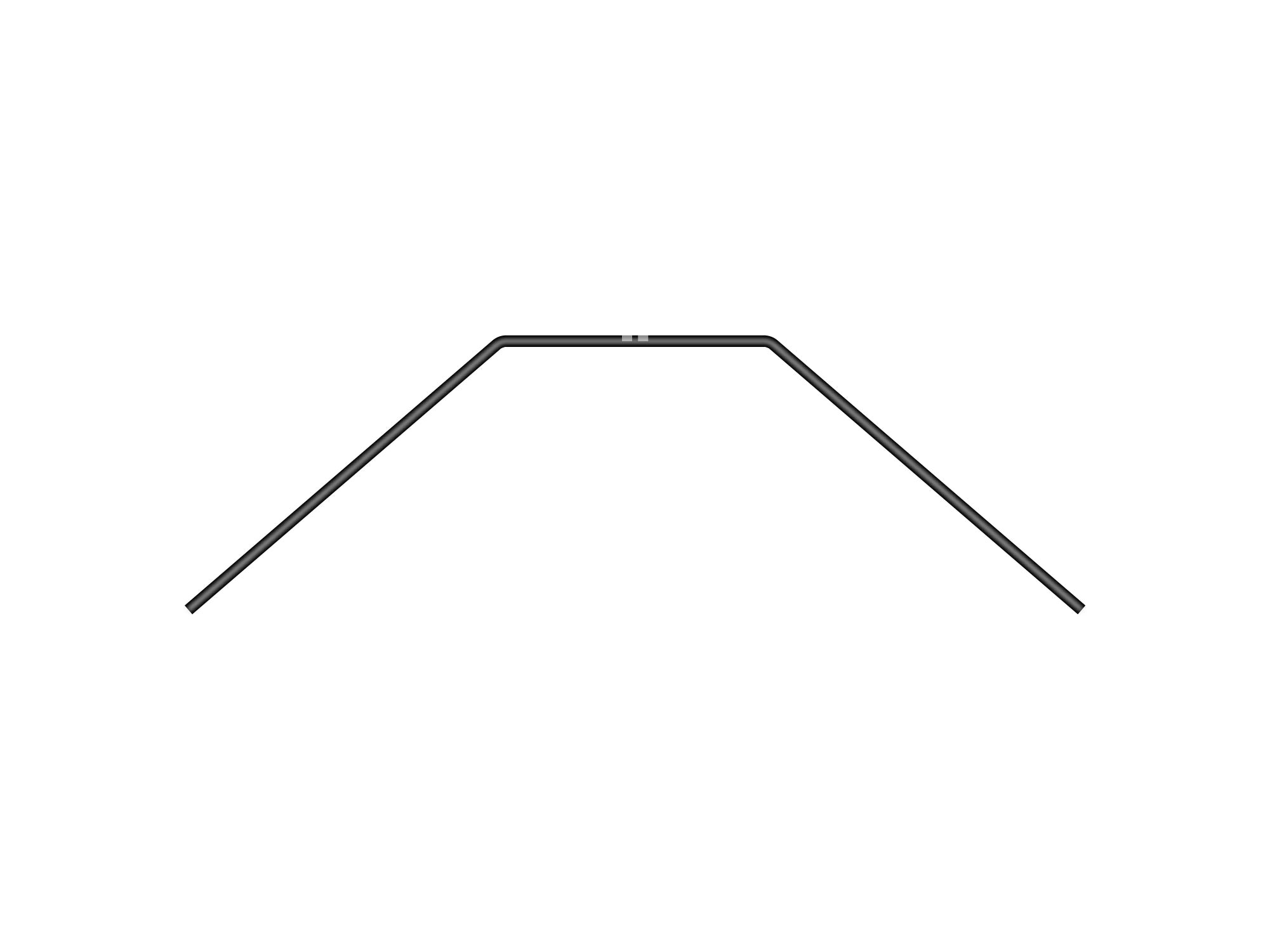 Xray Short rear anti-roll bar 1.1mm XB2 2024 323491