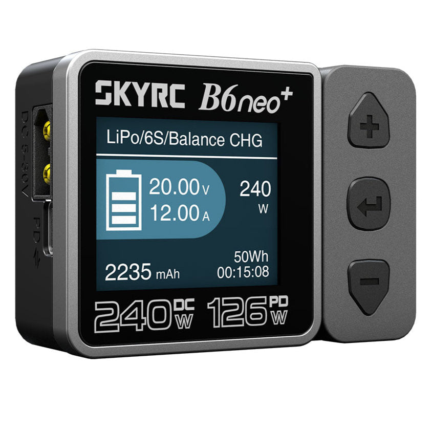 SkyRC Chargeur B6 Neo+ DC 1-6S 10A 200W SK100211