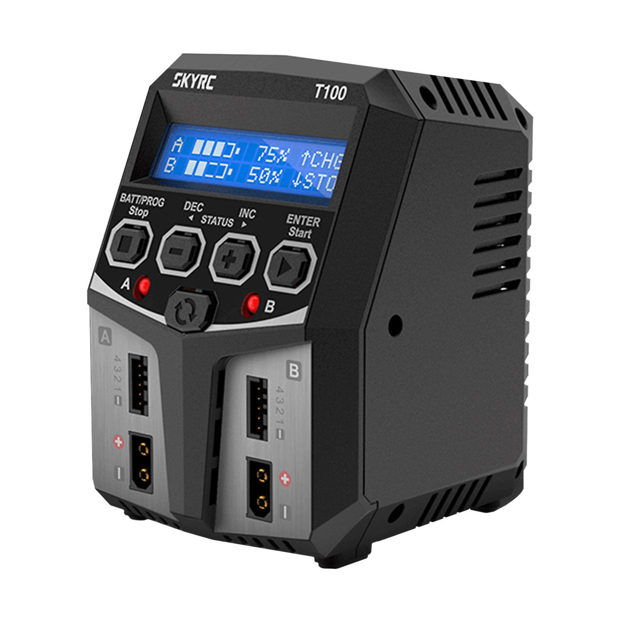 SkyRc Chargeur T100 Duo 2x50W AC/DC SK100162