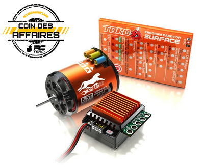 CDA SkyRc Combo Cheetah 60A Sensored + Moteur 10.5T 3250Kv CDA-SK-300058-02