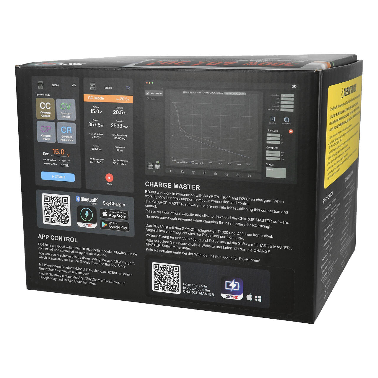 SkyRc Battery Discharger BD380 40A 380W SK600153-01