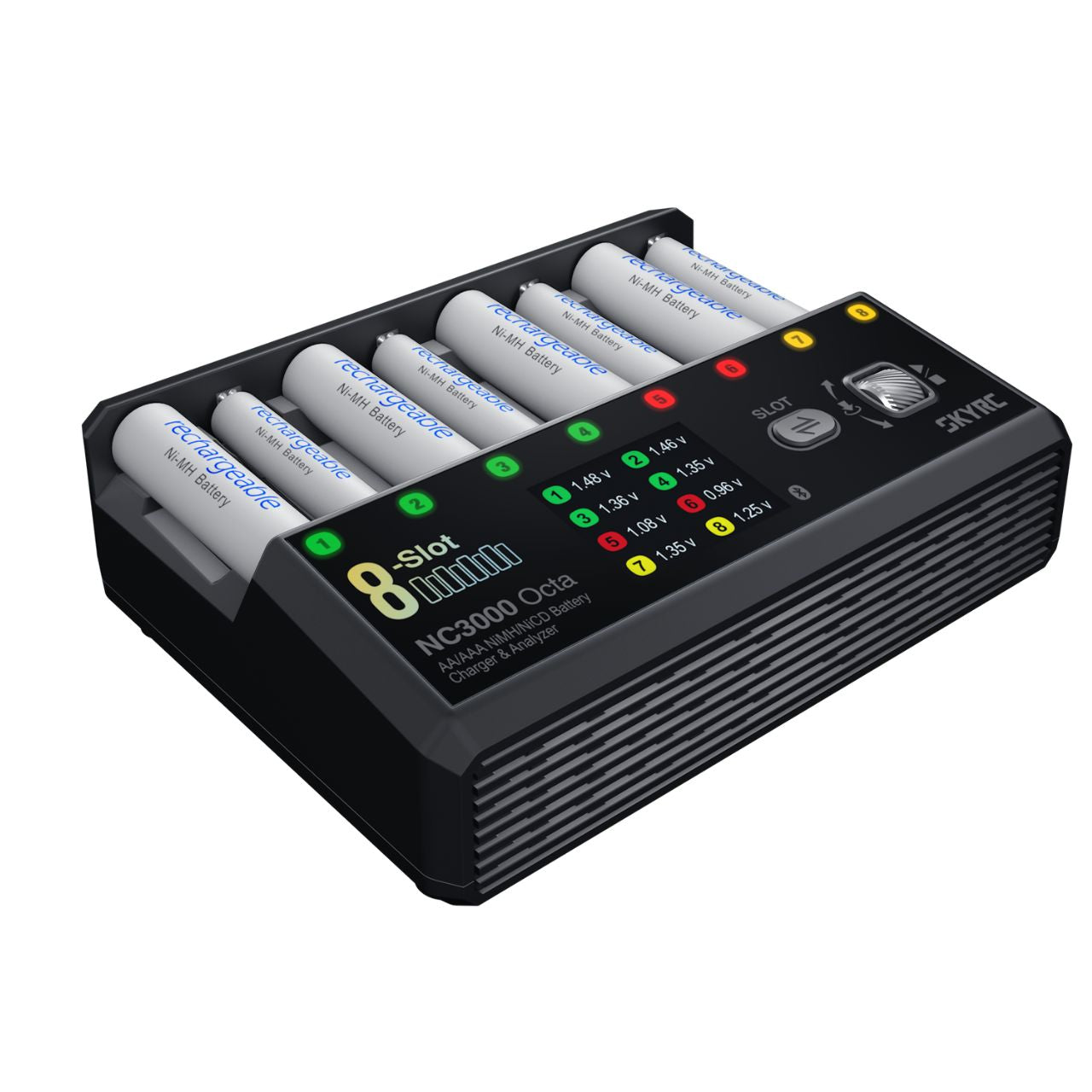 SkyRC NC3000 Octa 8xAA/AAA Charger SK100228-01