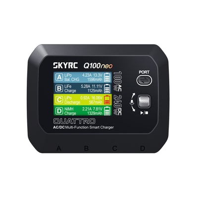 SkyRc Q100 Neo 4S 100W AC Charger 100223-01