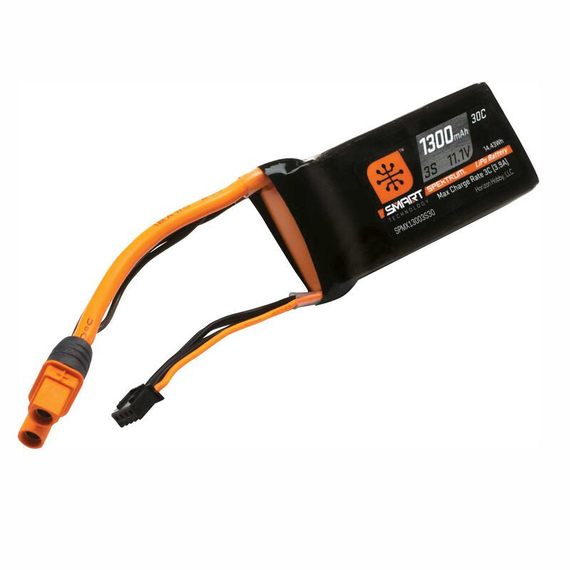 Spektrum Accu lipo Smart 11.1v 1300mah 30C IC3