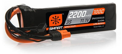 Spektrum Accu lipo Smart 11.1v 2200mah 100C IC3