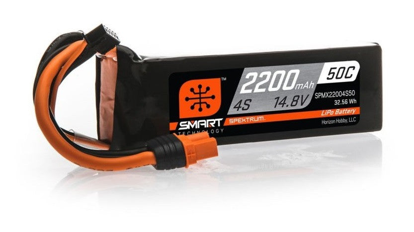 Spektrum Accu lipo Smart 14.8v 2200mah 50C IC5