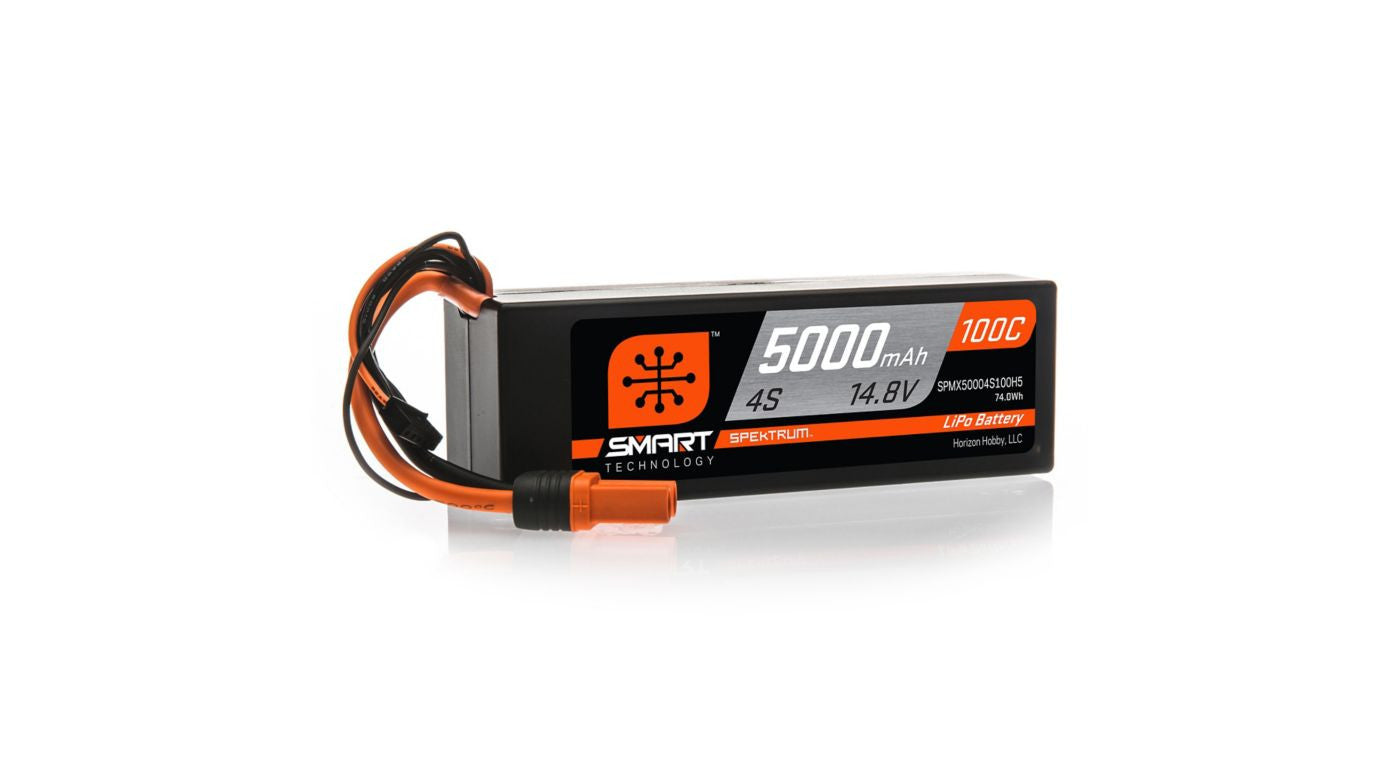 Spektrum Accu lipo Smart 14.8v 5000mah 100C IC5