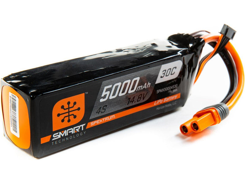 Spektrum Accu lipo Smart 14.8v 5000mah 30C IC5