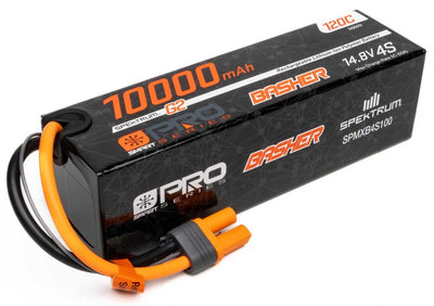 Spektrum Accu lipo Smart G2 Pro Basher 4S 14.8v 1000mah 120C Hard Case IC5