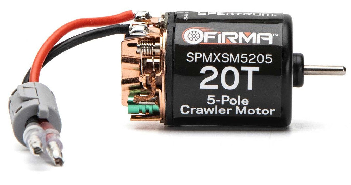Spektrum Moteur Brushed Firma 20T 3 Pôles SPMXSM5205