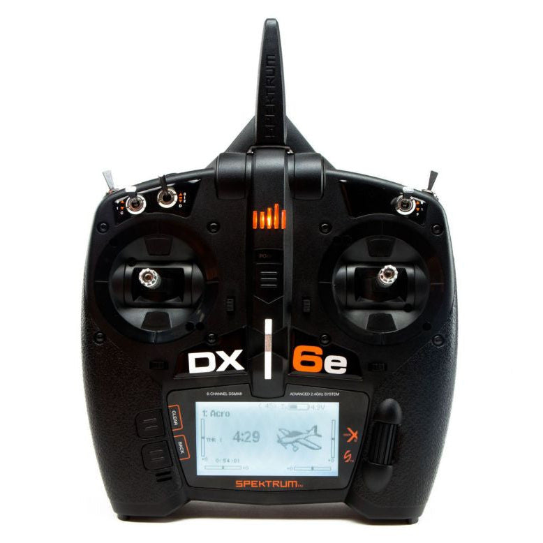 SPEKTRUM Radio DX6e 6-kanaals alleen SPMR6655EU