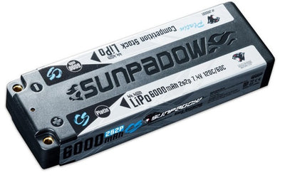 Sunpadow Accu Lipo CS Platin 7.4V 6000Mah 120C
