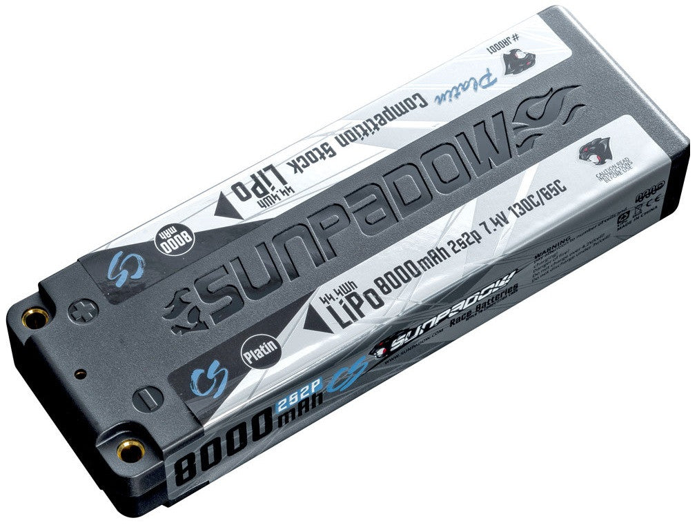 Sunpadow Accu Lipo Platin 7.4V 8000Mah 130C