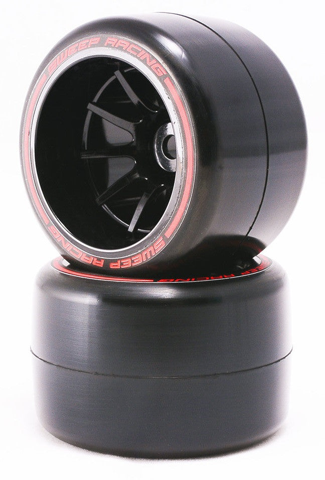 Soft Rim Sweep F1 Rear Soft Tires + Rims (x2) F21R-SAV2PG