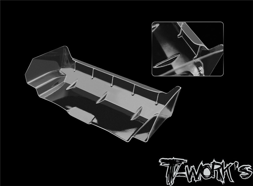 T-Work's Lexan Astro Type A Fin (2Pcs) TT 1/10 TE-228-A