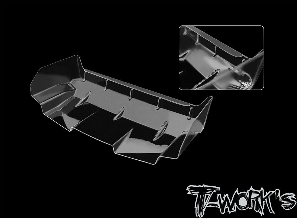 T-Work's Aileron Lexan Carpet Type B (2Pcs)  TT 1/10 TE-228-B
