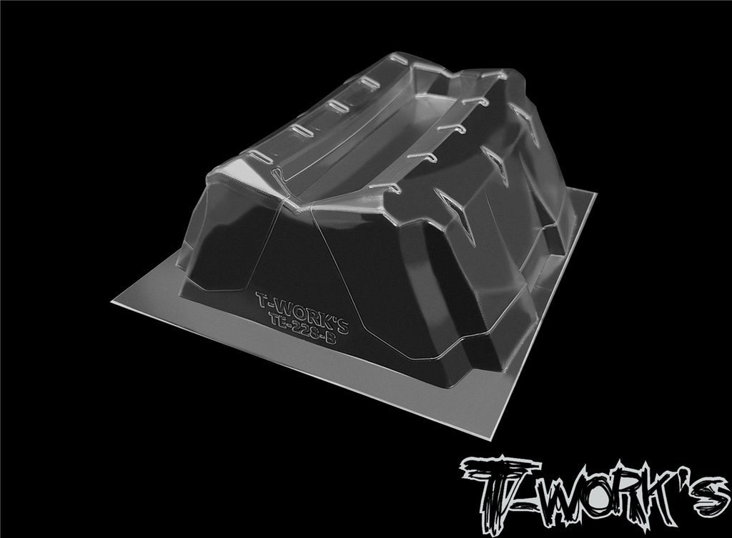 T-Work's Aileron Lexan Carpet Type B (2Pcs)  TT 1/10 TE-228-B