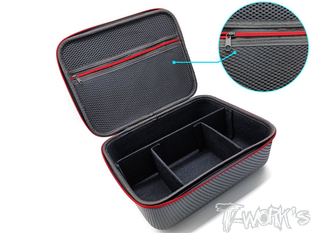 T-Work's Boite à Outils "Hardcase" Carbone  TT-075-B