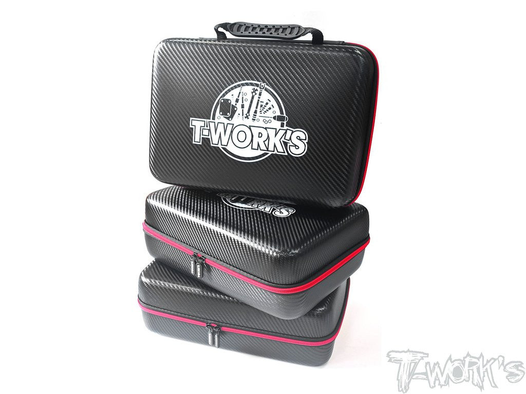 T-Work's Boite à Outils "Hardcase" Carbone (L) TT-075-C