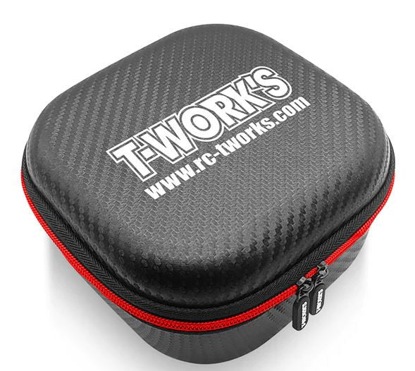 T-Work's Boite Différentiel 1/8 "Hardcase" Carbone TT-075-N-8D