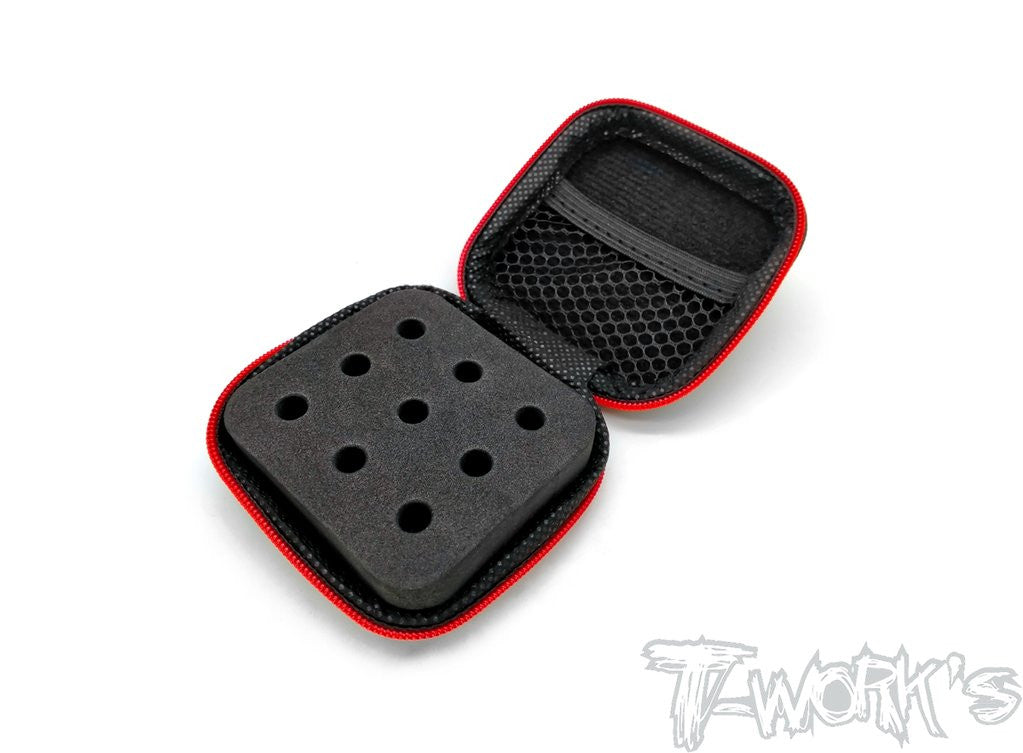 T-Work's Boite pour Bougies "Hardcase" Carbone TT-075-E