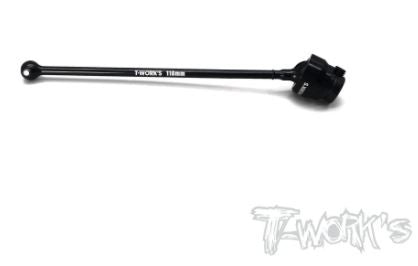 T-Work's Cardan Central Arrière CVD 110mm Mugen MBX8 C-MBX8-CR