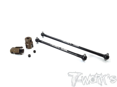T-Work's Cardans Central + Noix Aluminium RC8 B3.1 TO-264-R