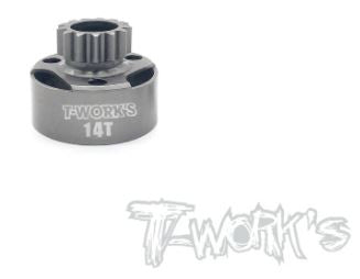 T-Work's Cloche d'Embrayage LightWeight 14 Dents TG-064-14