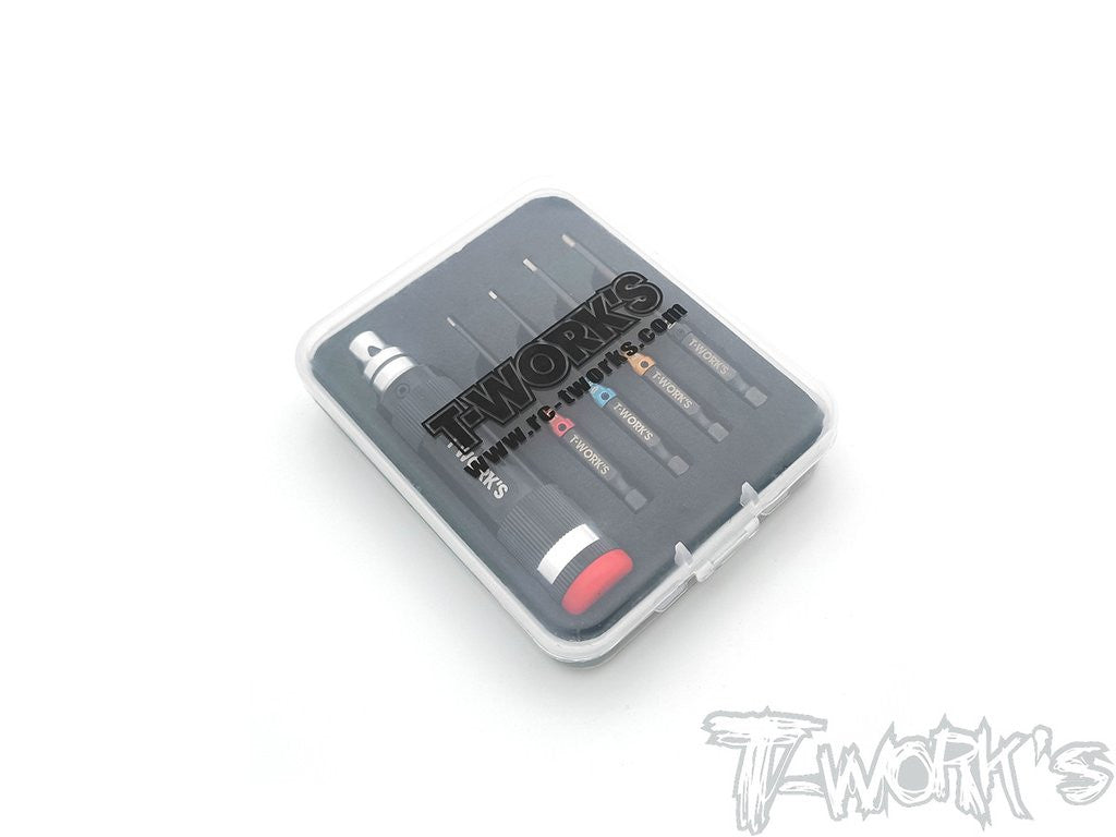 T-Work's Embouts Hexagonal pour Visseuse avec Porte Embouts (1.5,2.0,2.5,3.0) TT-081